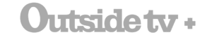 Grey OutsideTV+ Logo