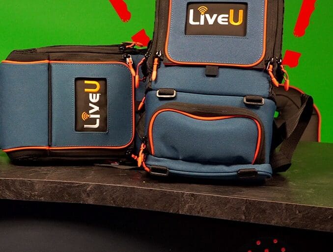 LU800 and LU600 LiveU backpacks